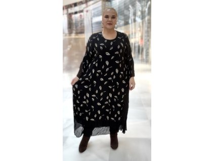 DARKWIN romantické šaty, viskóza/PES, Turecko