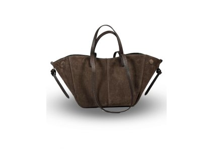 Kabelka semišová, lodička