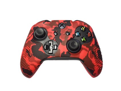 Red Camo Xbox One Photoroom