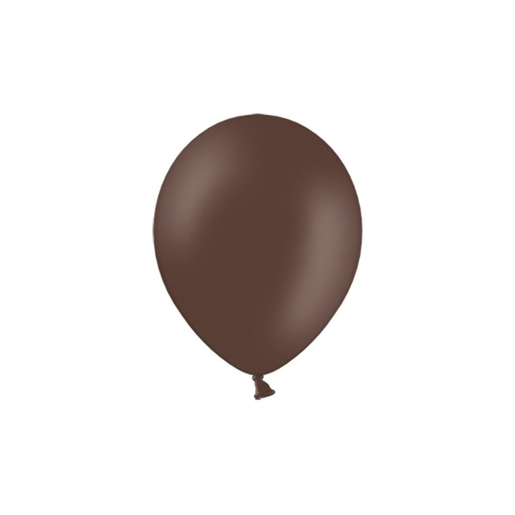 Balónek latexový Strong kakao 30 cm 1 ks