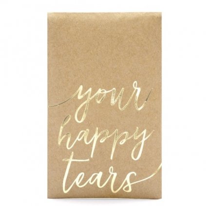 Kapesníčky papírové Your happy tears 7,5 x 12 cm 30 ks