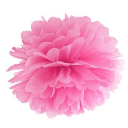 Pompom fuchsiová barva  25cm