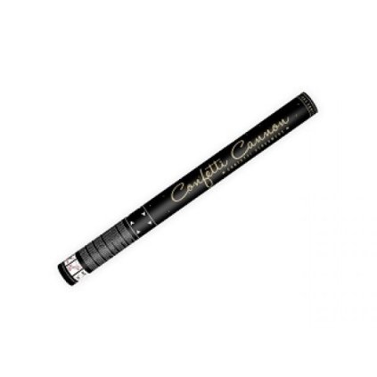 Vystřelovací konfety 60cm zlaté spirálky