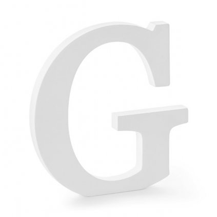 Písmenko stojací dřevěné 20cm "G" 1ks