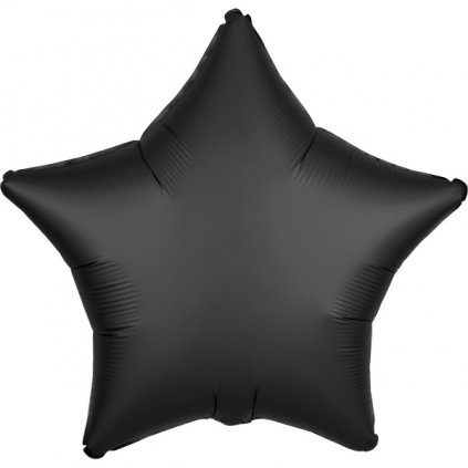 Balónek fóliový Hvězda Onyx 43 cm