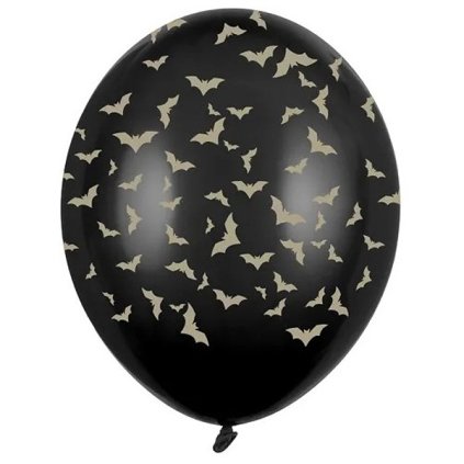 Balonek latexovy Netopyri cerny 50 ks 55SB14P292010 1