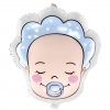 Balonek miminko chlapeček fóliový hlava