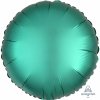 Balon kruhový foliový zelený 43 cm
