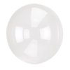 Balon kulatý Crystal Clearz ze speciální transparentní mikrofolie 38x40 cm