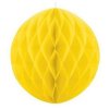 Koule dekorační " Honeycomb" žlutá vel. 40cm