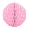 Koule dekorační "Honeycomb" světle růžová vel. 10cm