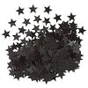 Konfety dekorační černé hvězdy 15g