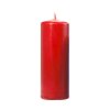 Svíčka válcová červená 15cm