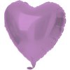 Balónek fóliový Srdce fialové 45 cm