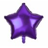 Balónek fóliový Hvězda fialová 48 cm