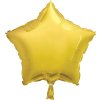 Balónek fóliový Hvězda zlatá 45 cm