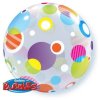 Balónek Bubbles Puntíky 56 cm