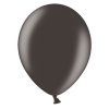Balónek latexový Strong metalický černý 30 cm 1 ks