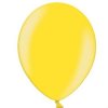 Balónek latexový Strong metalický žlutý 30 cm 1 ks