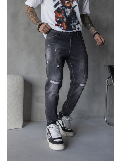 Černé Slim fit džíny HAVEN