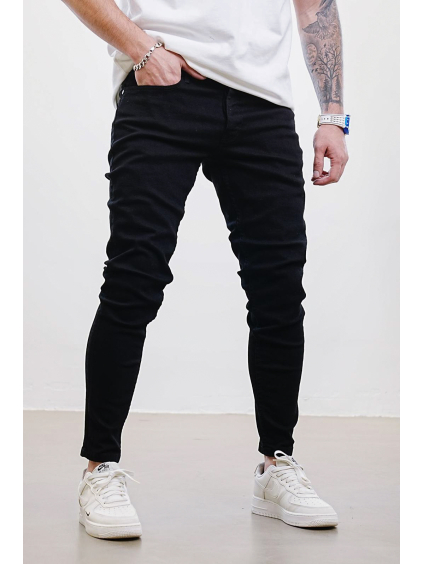 Černé skinny fit džíny SOLSTICE