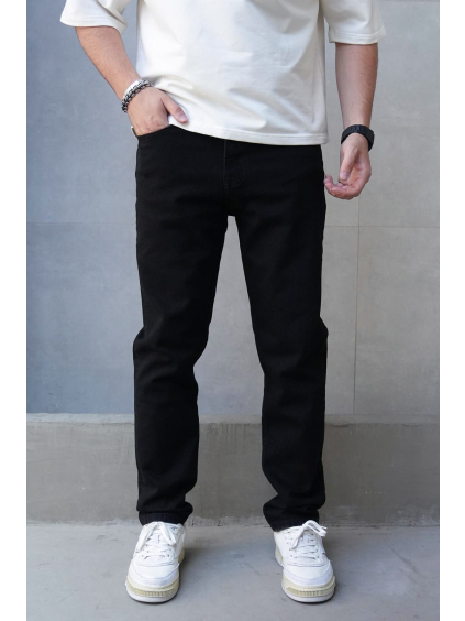 Černé straight džíny – Core Black