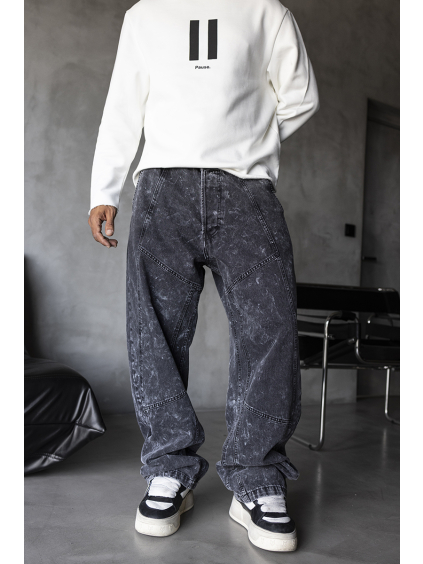 Černošedé baggy džíny Ash Cloud