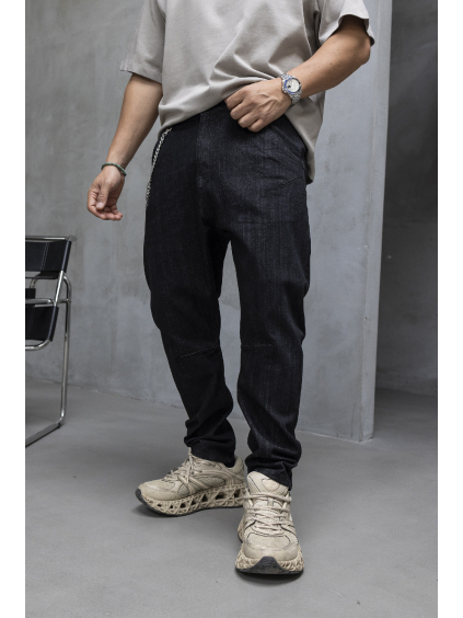 Černé Loose fit džíny UMBRIX