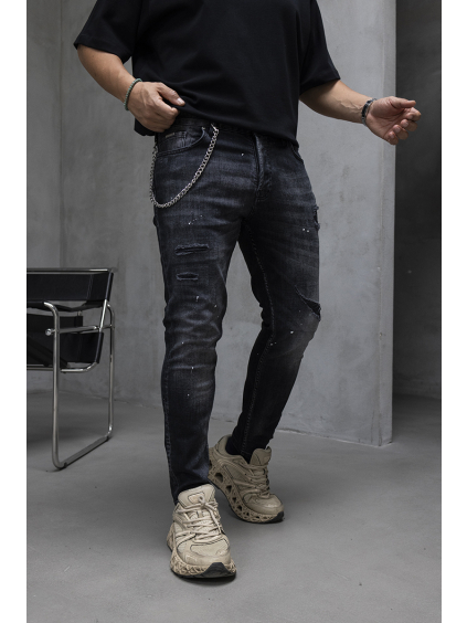 Černé slim fit džíny – Umbra