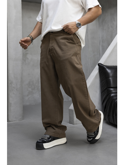 Béžové baggy džíny – Street Flow