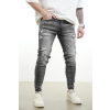 Šedé skinny fit džíny ORBIT