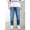 Modré straight fit džíny Firestone