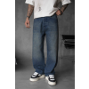 Modré loose fit džíny Thrift