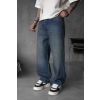 Modré loose fit džíny Thrift