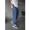 Modré loose fit džíny Luxe