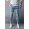 Světle modré skinny fit džíny Skyline Fit