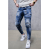 Modré skinny fit džíny – LEO