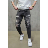 Šedé skinny fit džíny – RIVEN
