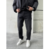 Černé pánské džíny tapered fit – AXIS