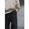 Černé cargo kalhoty – District