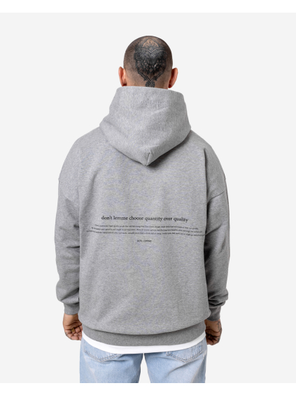 Oversized Mikina Over - grey