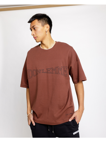 Oversized Triko Square - mocha