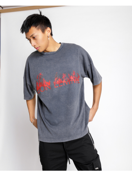 Oversized Triko Burning - washed