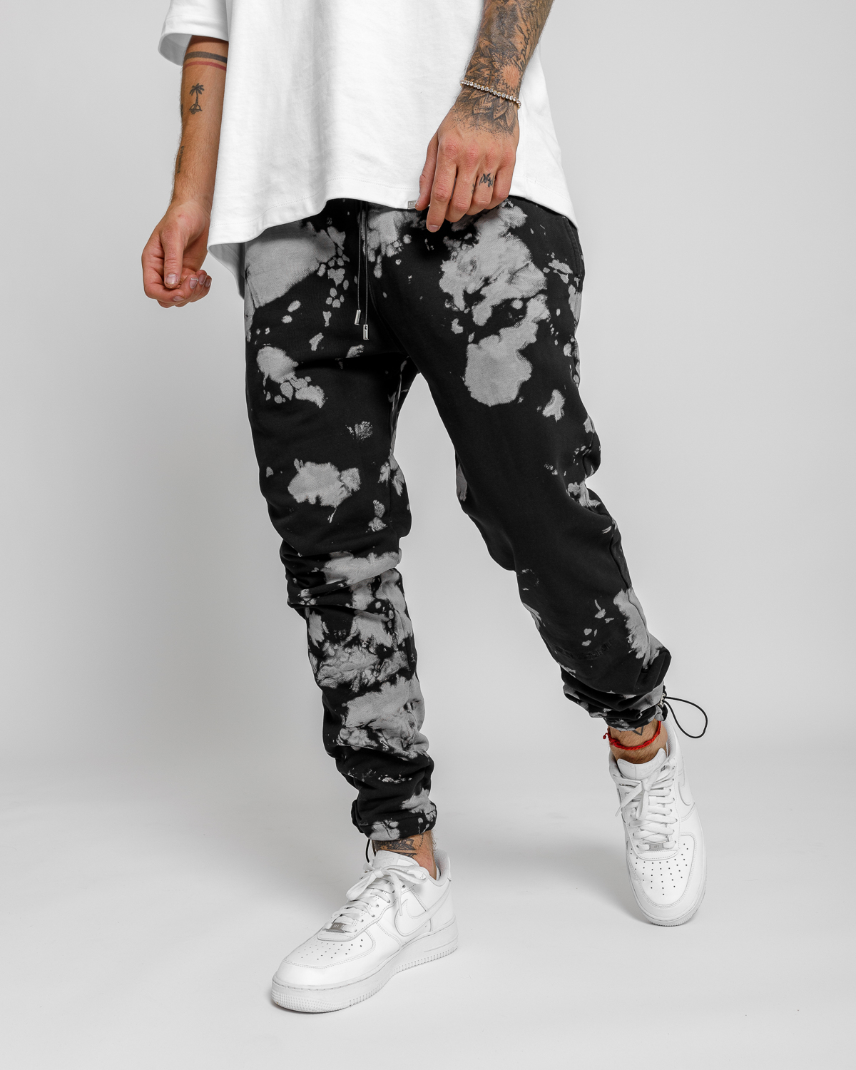 Don Lemme Oversized Tepláky Hurl - bleached Veľkosť: M