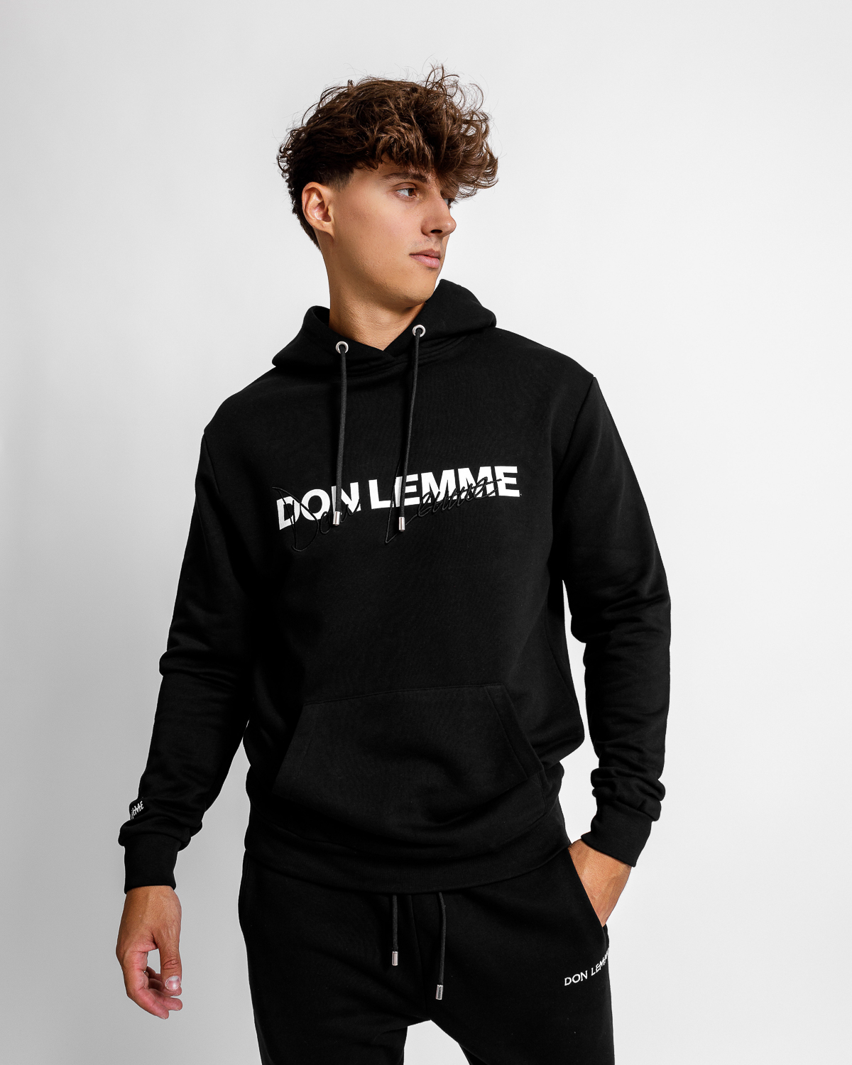 Don Lemme Mikina Banish - black Veľkosť: XL