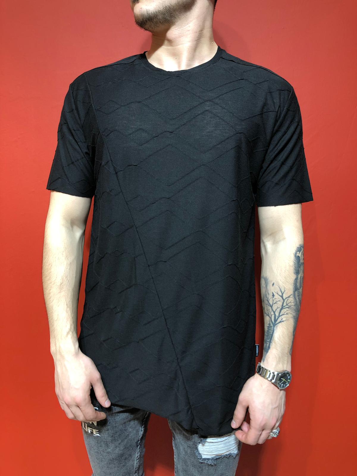 Tričko Fake - čierne Veľkosť: XL