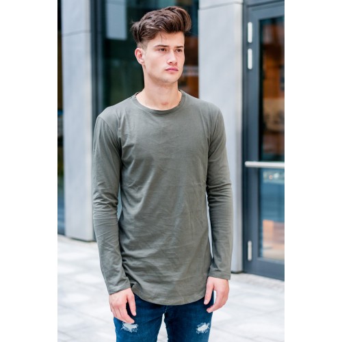 Stylovej.cz Triko Sleeve Khaki Veľkosť: S