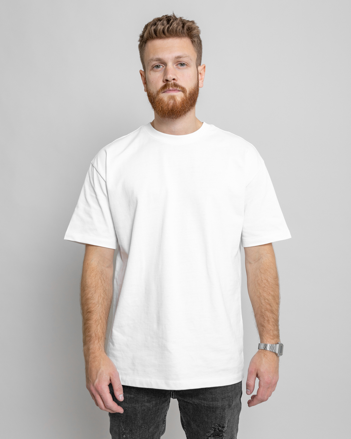 Biele oversized triko MOTHER Veľkosť: S