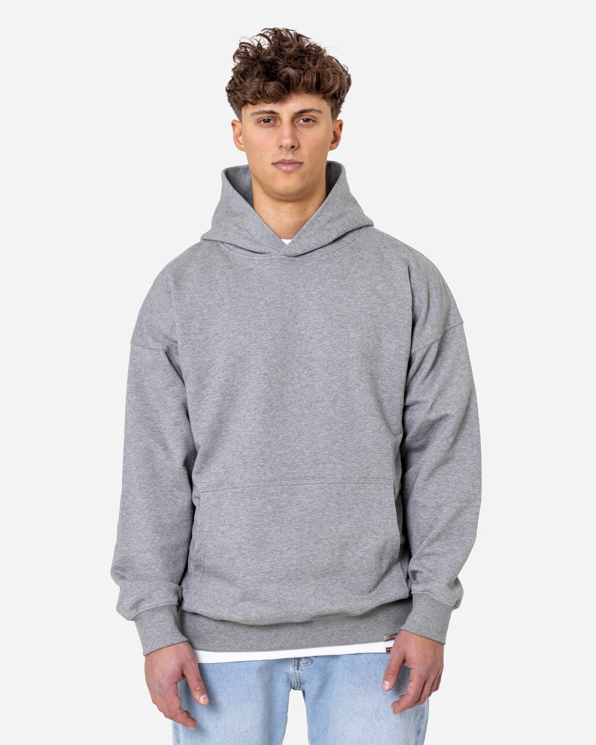 Don Lemme Oversized Mikina Stub - grey Veľkosť: XL