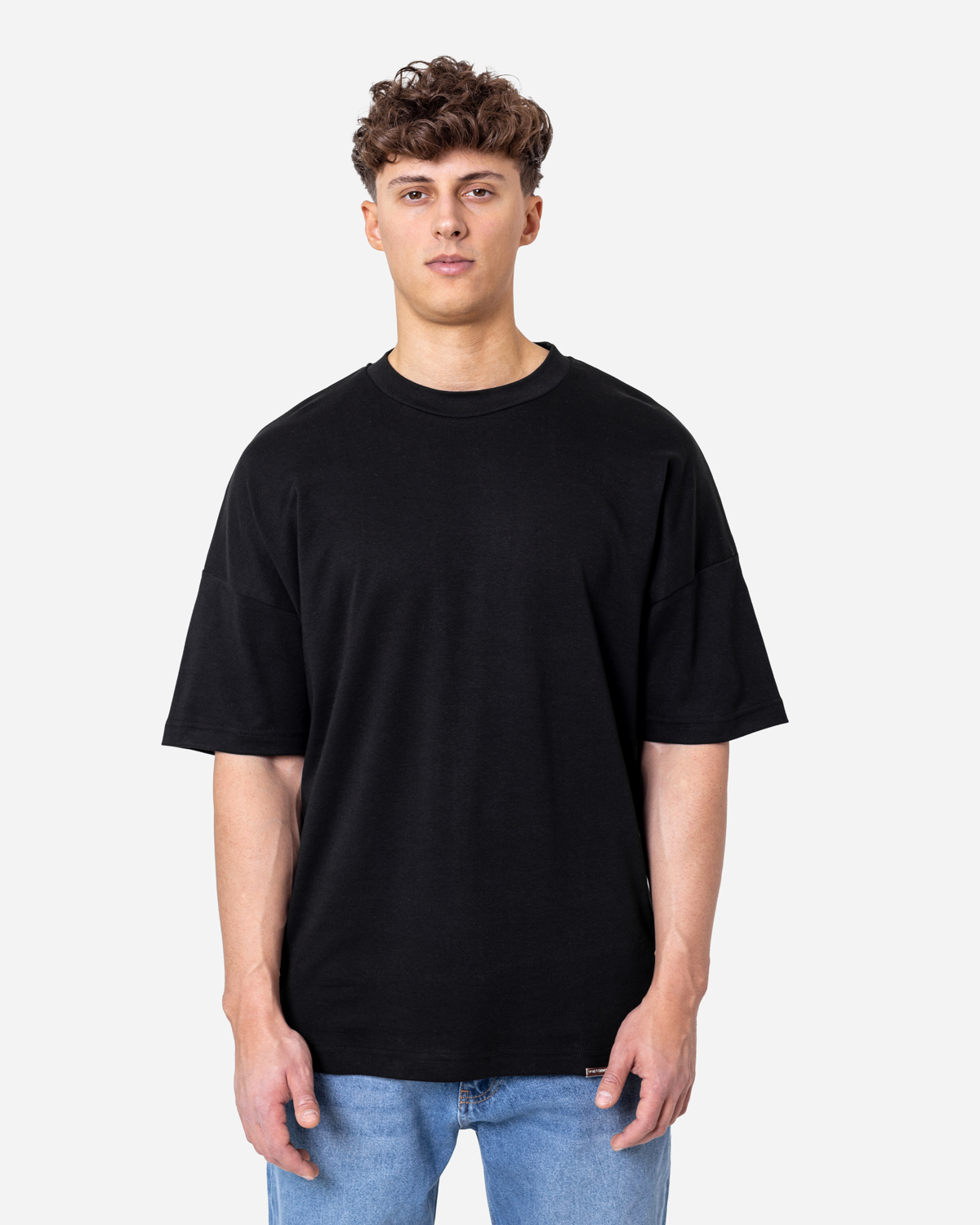 Don Lemme Oversized Triko Ground - black Veľkosť: M